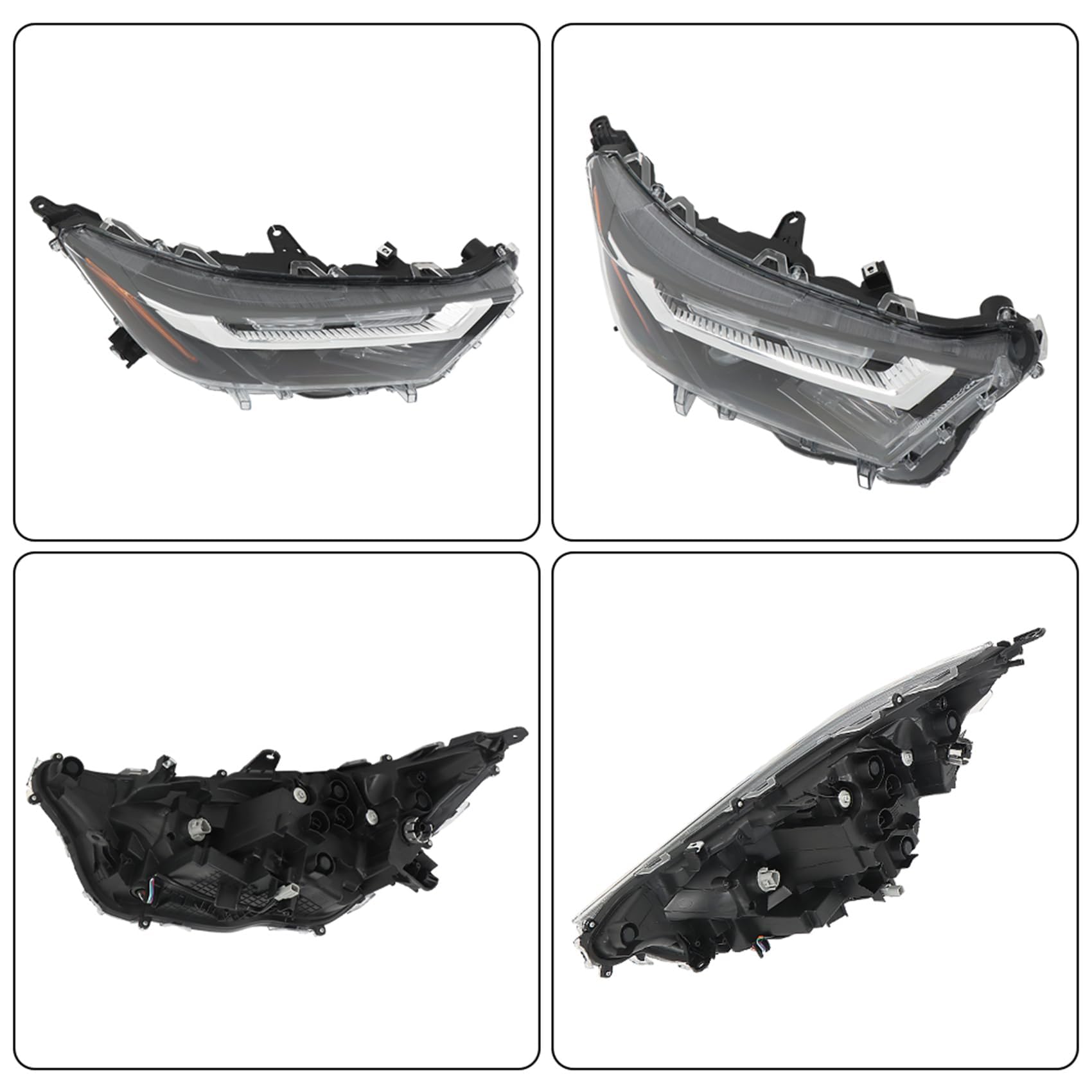 Headlight Assembly Replacement For Toyota RAV4 2022 2023 2024 2025 LED