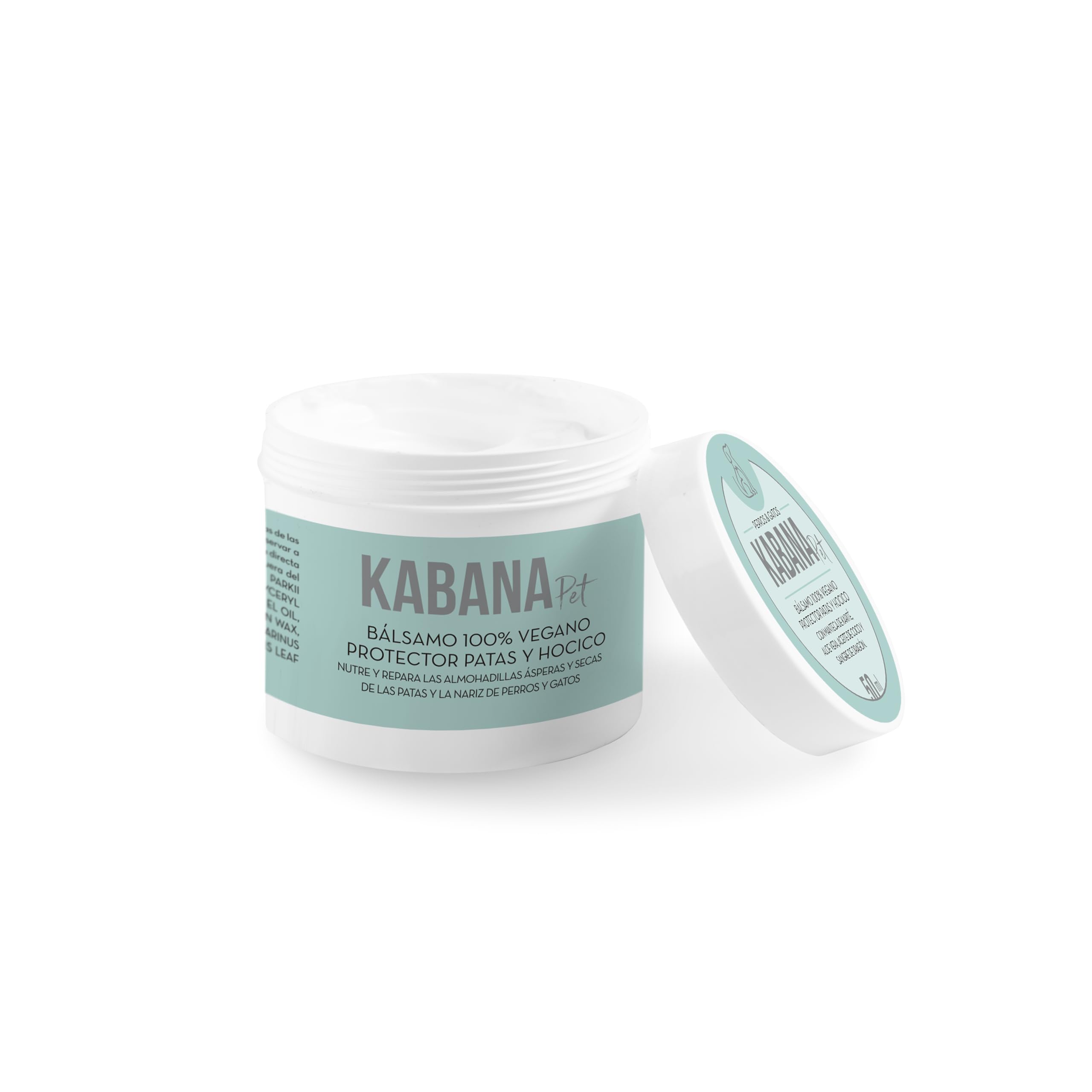KabanaPet Organic Dog Snout Healing Balm and Paw Protector Heals, Repairs and Restores Dry