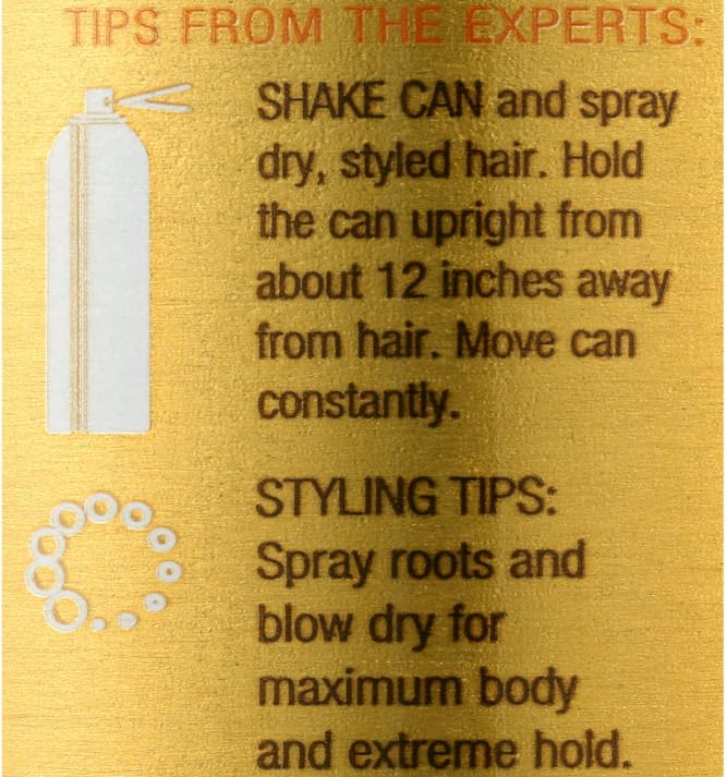 F'reeze IT Mega Free~ze Hair Spray, Extreme Hold,10 Oz ~ (2 Count)
