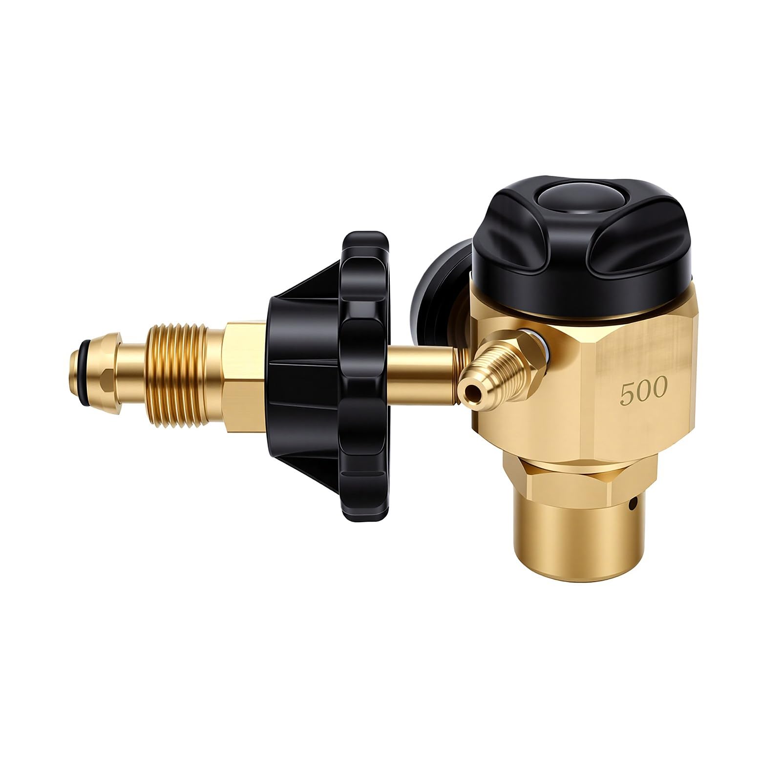 Bewinner Regulator Azotu 500psi z Przepływomierzem, Zawór Regulacji