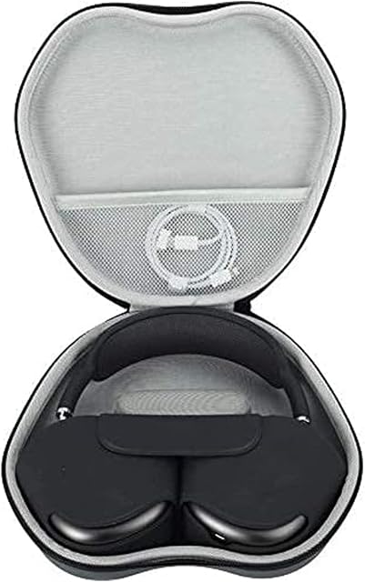 Hard Case for Airpods Max Headphones,Protective Hard Shell Travel Carrying Bag for AirPods MaxGray