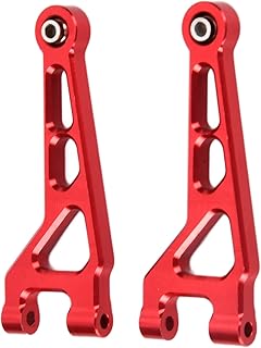 RC Car Suspension Arm, 2 Pcs Aluminium Alloy Front Upper Suspension Arm for 1/16 Remote Control Car