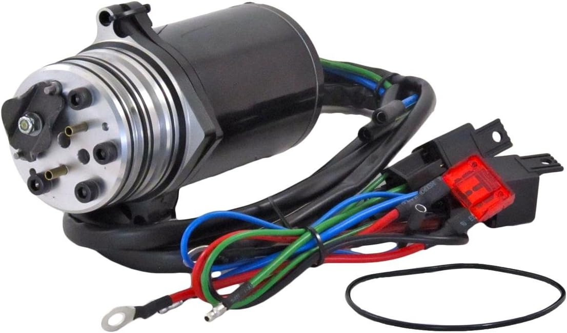 RAREELECTRICAL 12V Tilt Trim Motor With Cartridge Pump Compatible With Mercury Mariner 75Hp 90Hp 100Hp 115Hp 135Hp 150Hp Outboard 1985-1992 3-Ram Replaces 991861 99659A40 818186A6 18-6273-1 6278