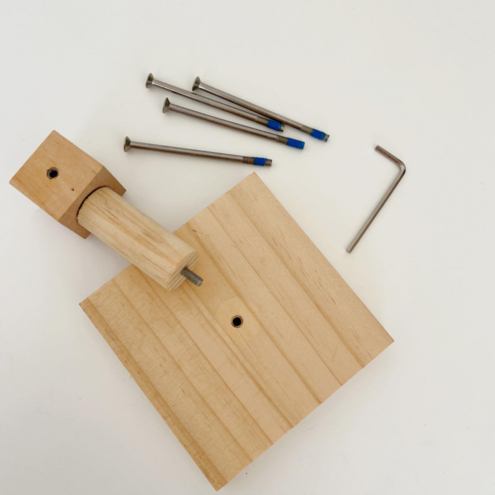 Juguete alimentador de hámster, dispensador de golosinas de madera para hámster y roedores pequeños, alimentación de hámster
