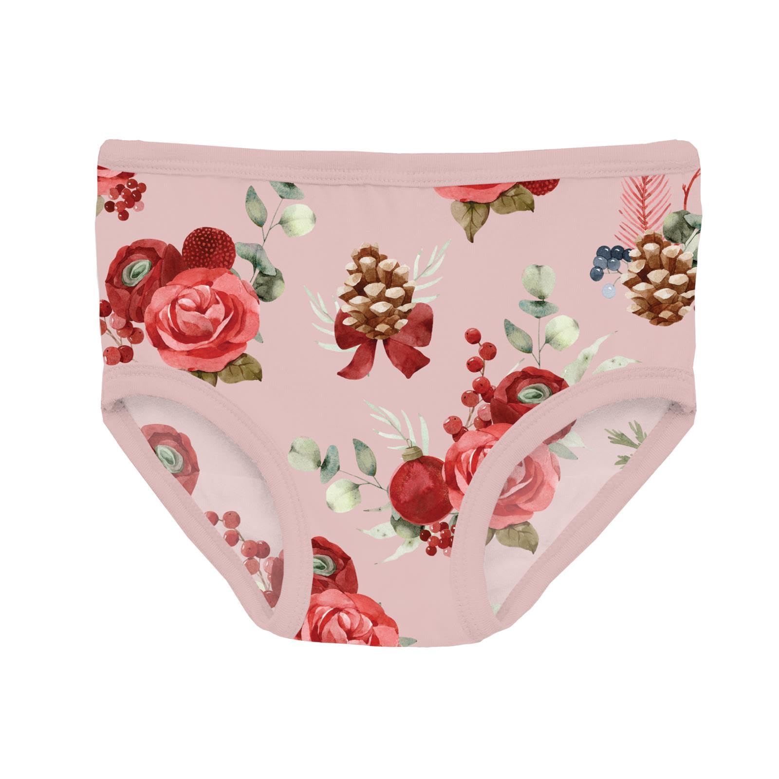 KicKee Girls Print Underwear Soft Girl Panties Toddler to Big Kid All Day Wear