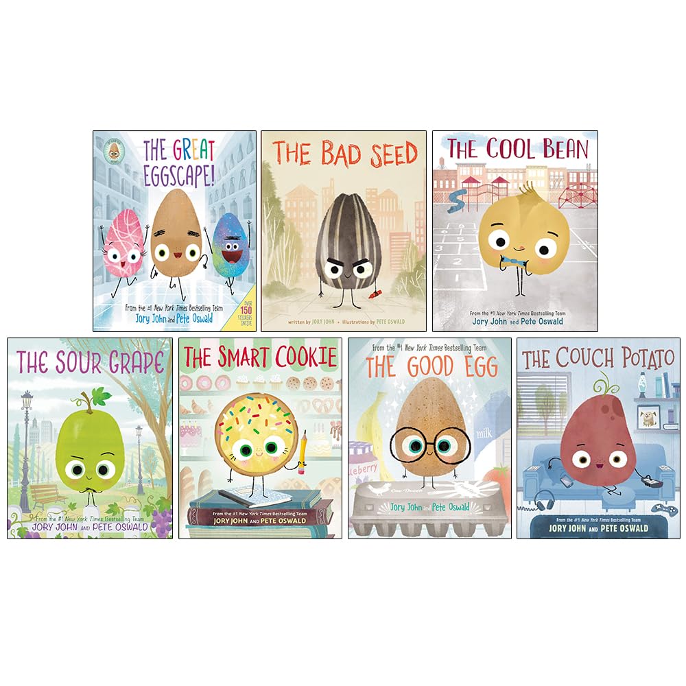 Buy The Food Group The Bad Seed Series 7 Books Collection Set By Jory ...