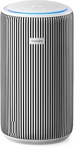 Philips Hava Temizleyici 3200 Serisi - HEPA NanoProtect + Aktif Karbon Filtre, CADR 520m³/sa 135m² Alerji Hastaları İçin, Ultra-sessiz, Akıllı ve Enerji Verimli, Gümüş (AC3220/10)
