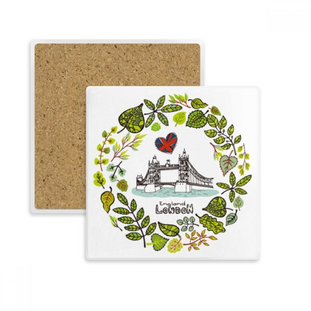 Dessous de verre Tower Bridge Londres pierre absorbante support tasse mug Angleterre