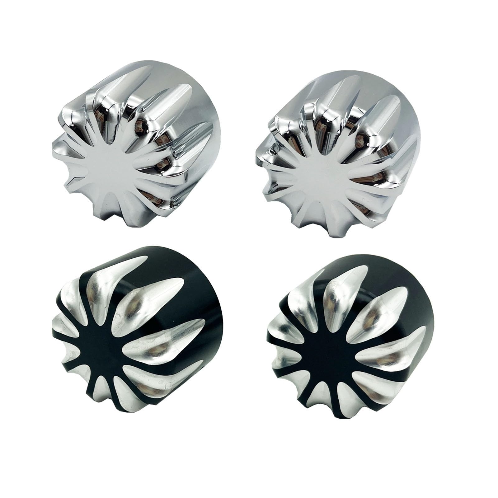 Motociclette protezioni del telaio Adatto Per Harley Sportster XL 883 1200 Dyna Street Bob VRSCA V Rod Moto Assale Anteriore Dado Bullone Tappo Di Copertura Tamponi Paratelaio(C)