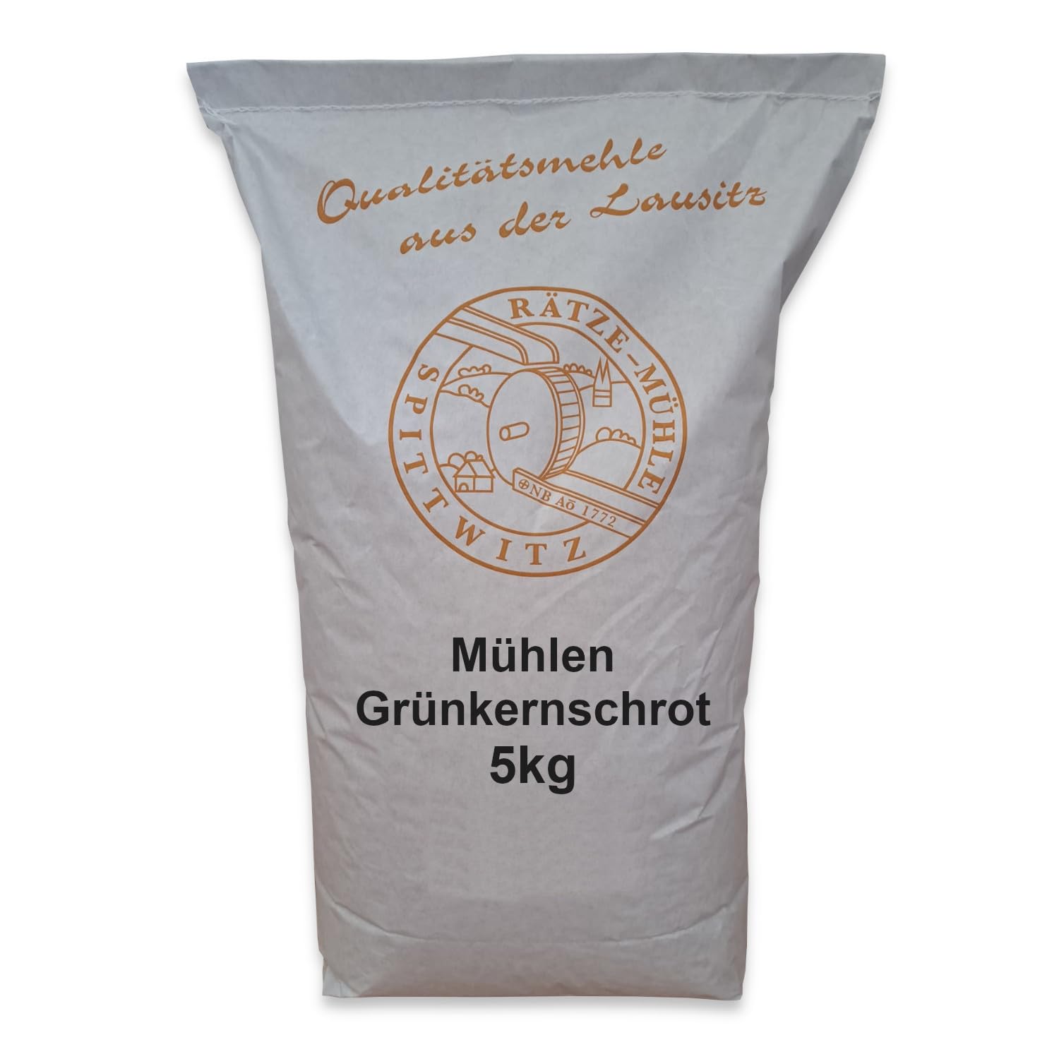 Grünkernschrot 5kg frisch aus der Rätze- Mühle in bester Qualität Grünkerne Grünkernkörner geschrotet