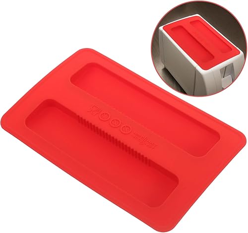 Miniatura 8 de UPKOCH Protector de tapa de tostadora de silicona para máquinas de pan, prevención de polvo y suciedad, accesorio de cocina práctico y resistente