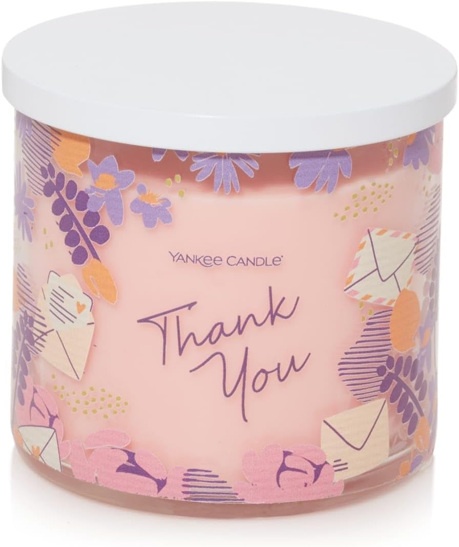 Yankee Candle Pink Sands 3-Wick Candle Appreciation Gift 14.5oz Perfect for Women & Men Teachers Friends Hosts (Pack of 1)