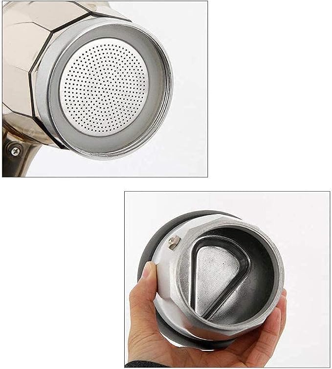 Cafetera Eléctrica Portátil 3 Tazas de Aluminio miniatura 7