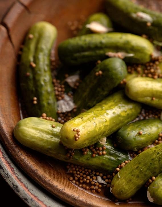 Elisha From Belgium Gormet Sweet & Sour Gherkin Pickles - 720ml per Jar (3 Pack)