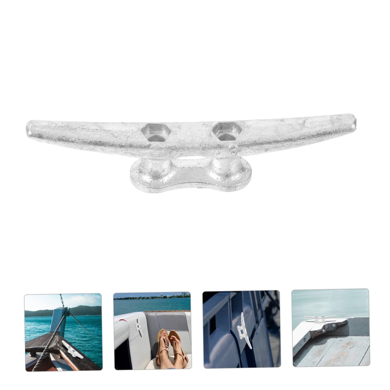 Hemobllo Accessori Kayak Dock Accessori per Barche Ormeggio Forniture per Barche Bitte per Corde per Barche Bitte in Acciaio Inossidabile Accessori per La Sicurezza delle Barche Metallo