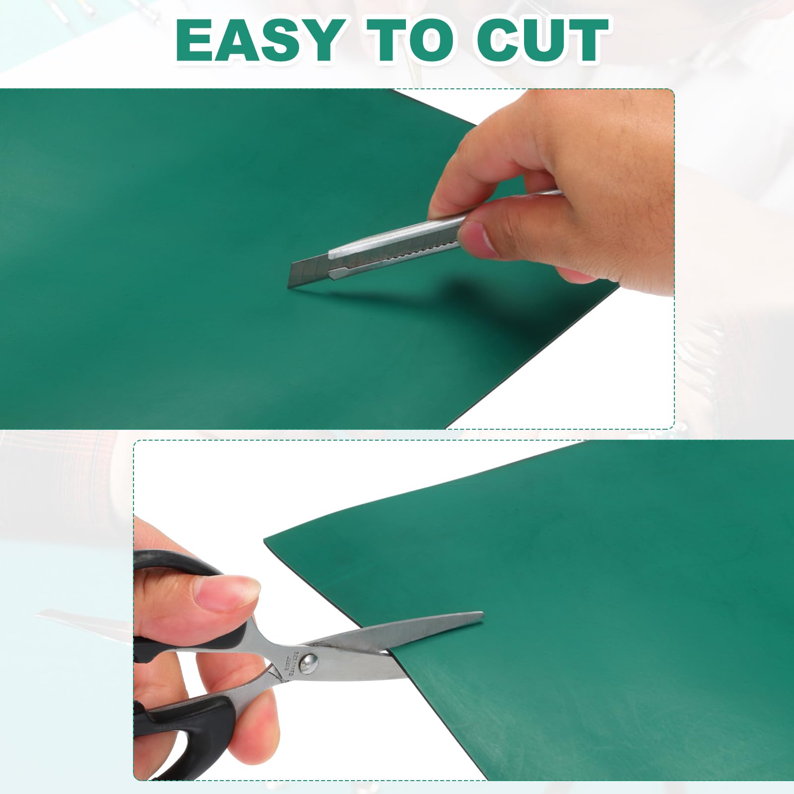 QUARKZMAN 39" x 20" Tapis De Soudure ESD En Silicone Anti-Statique Résistant À Haute Température Pour Réparation Électronique, 0.08"