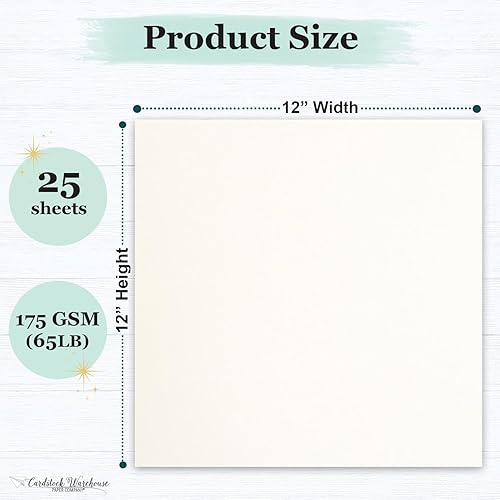 Miniatura 72 de Gumdrop - Papel de cartulina verde, 12 x 12 pulgadas, 65 libras, cubierta premium, 25 hojas de Cardstock Warehouse Gumdrop Verde