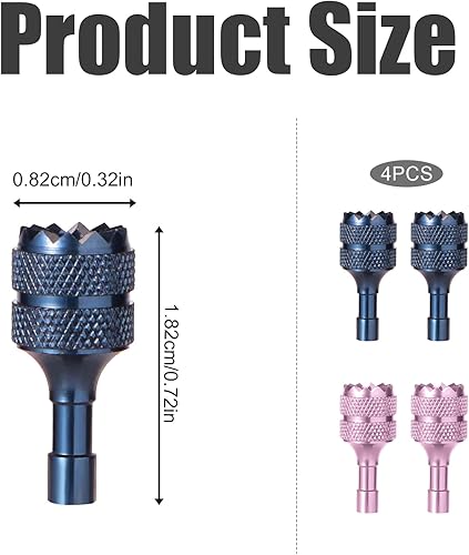 Miniatura 9 de 3 Pro4 Pro Control Sticks, 4 joysticks desmontables de aleación de aluminio para DJI Mini 3Mini 3 ProMini 4 ProAir 3Mavic 3 Pro RC y RC 2 Accesorios