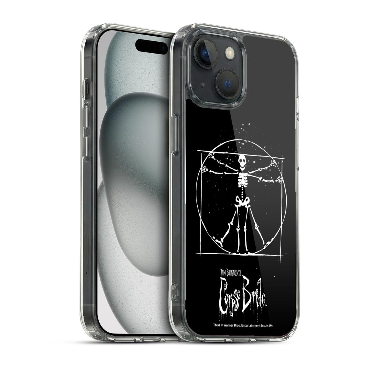 Coque Gel Corpse Bride Vitruvian Skeleton iPhone 15 Compatible MagSafe - 7