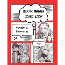 Blank Manga Comic Book Draw your own comic