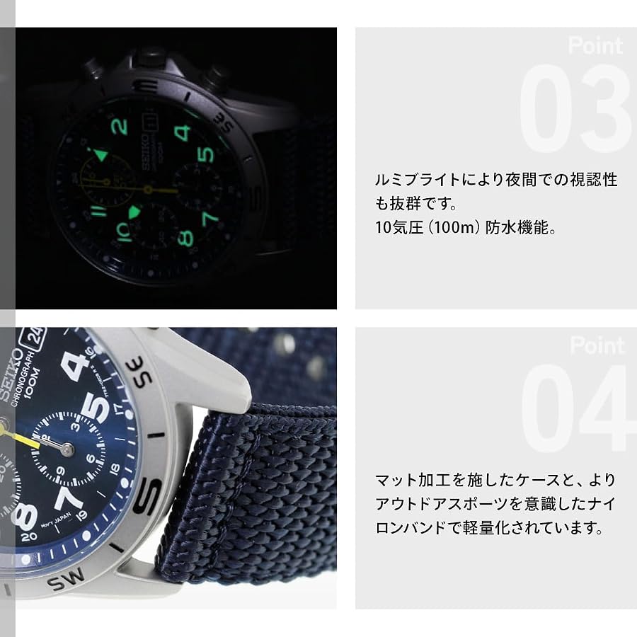 Amazon.co.jp: [セイコーimport]SEIKO 腕時計 逆輸入 海外モデル