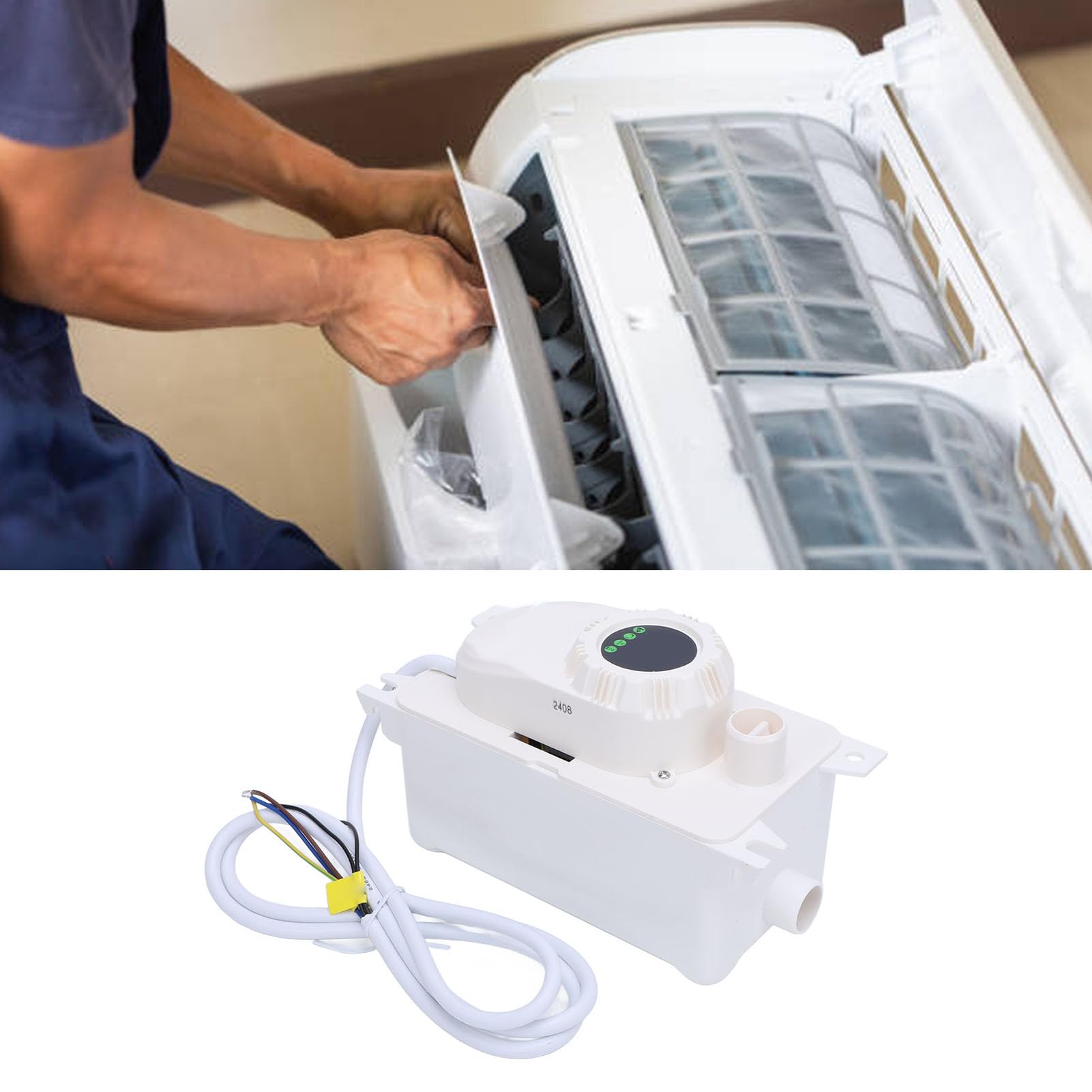 Pompa Condensa HAVC Silenziosa Potente 100 L/h per Condizionatori,
