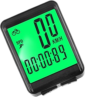 CLISPEED 1 Set cycling speedometer white bicicleta estatica para ejercicios excercise bike Cycling Accessories Luminous Bike Speedometers Luminous Odometers mountain bike plastic major