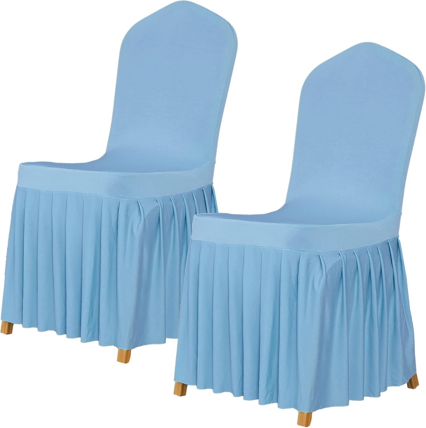 Dining Chair Covers with Skirt, Dining Room Chair Covers
