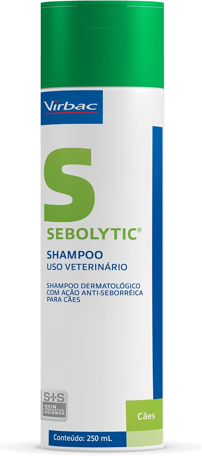 Virbac Sebolytic Spherulites Shampoo para Cães com Seborreia 250 mL