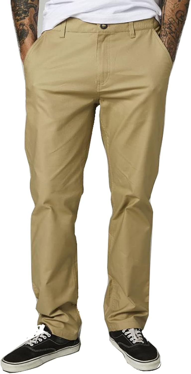 tan stretch pants