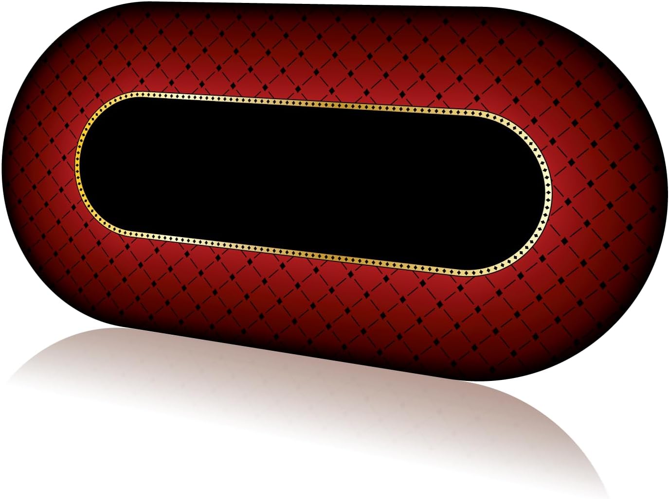 Poker Table Mat Texas Hold'em Rubber Poker Table Top Poker Topper