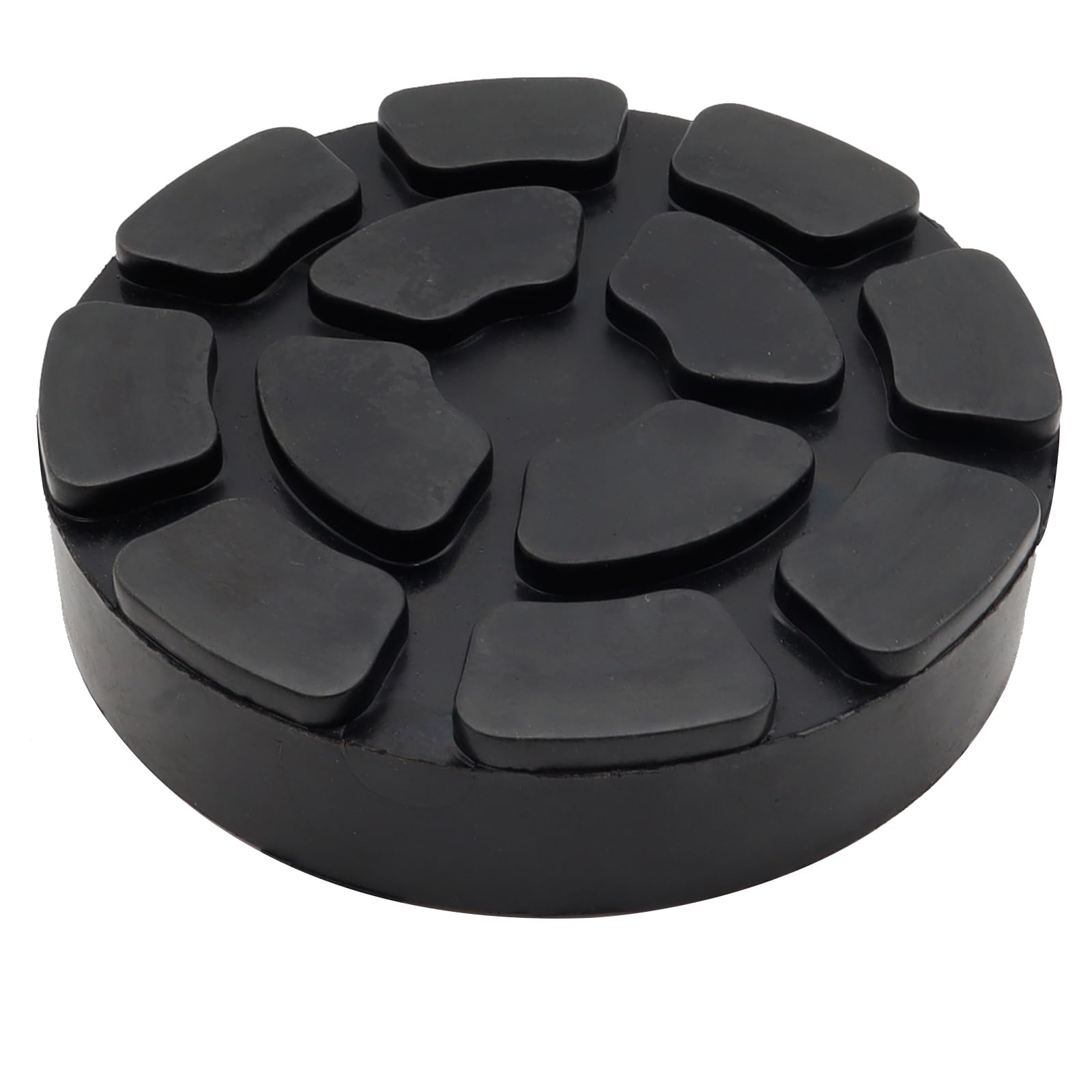 Soporte de plataforma elevadora universal de goma, 4 piezas, protege el vehículo