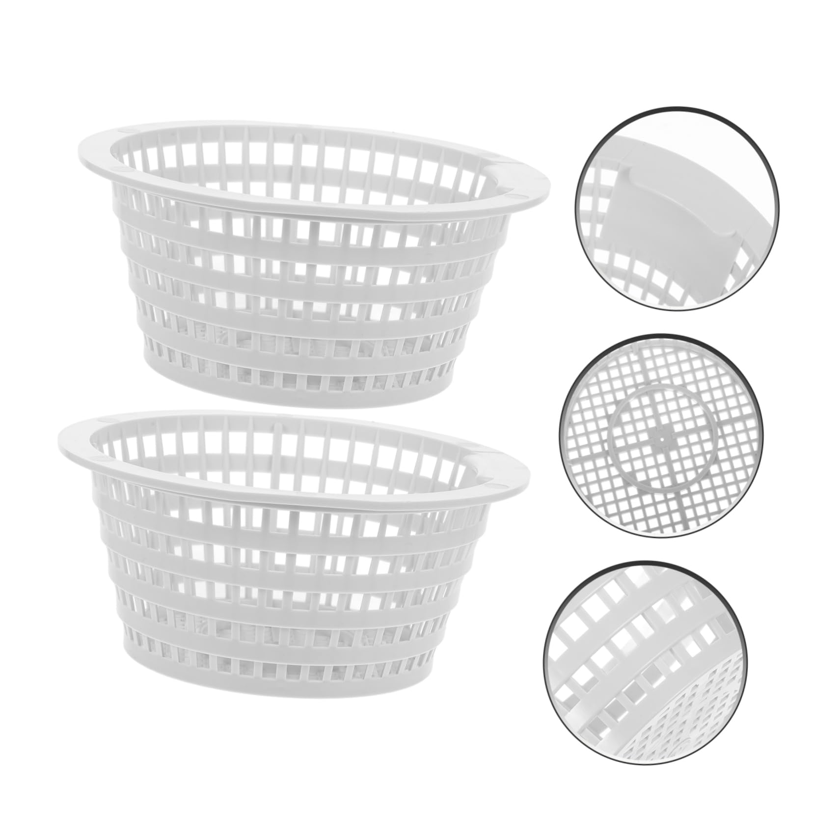 Happyyami 10piezas Cesta De Filtración para Piscina De Filtro De Basura para Skimmer Accesorio De Limpieza para Mantener El Agua Cristalina Piscinas Inflables Superficie