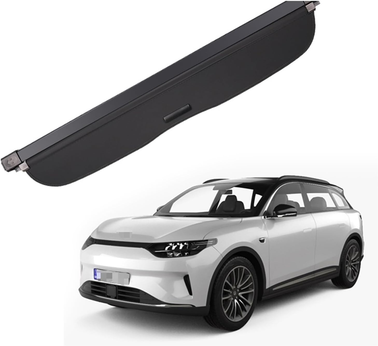 Car for Leapmotor C11/C10 Cargo Cover Trunk Retractable Parcel Rack Waterproof Shield Privacy Auto Accessories(C10-canvas)