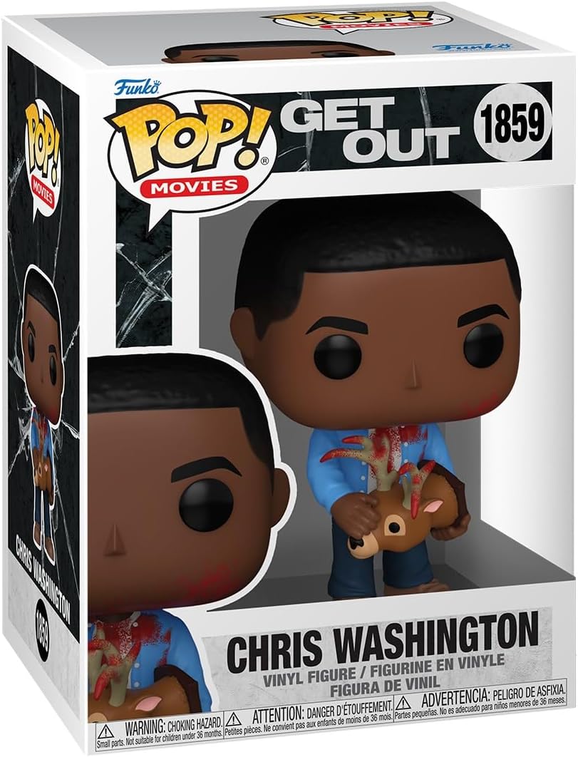 Funko POP Movies: Get Out - Chris Washington with Deer - Collectable Vinyl Figure - Gift Idea - Official Merchandise - for Kids & Adults - Horror Fans - Model Figure for Collectors and Display