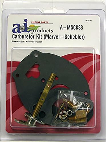 Miniatura 2 de RAParts MSCK38 - Kit completo de carburador para tractor Massey Ferguson 3165 165 65