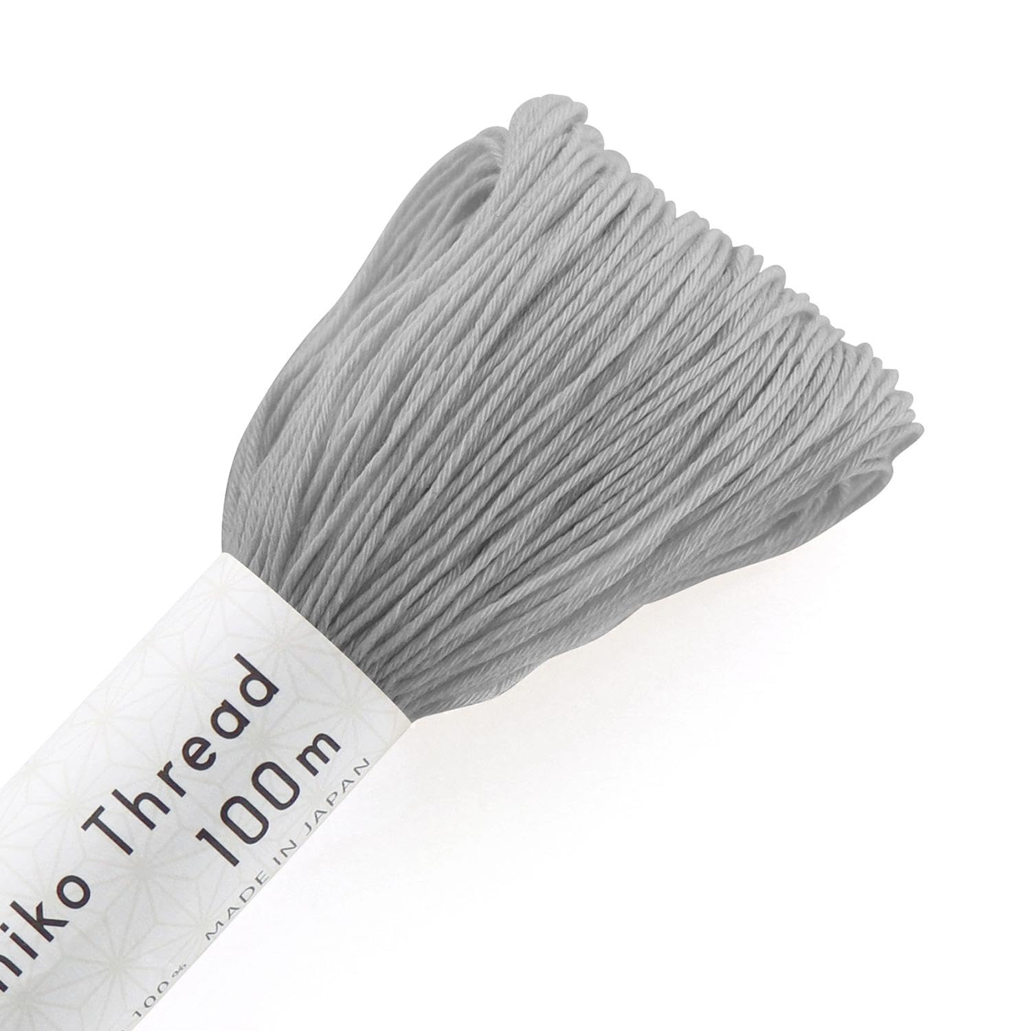 Olympus Col. 134 Sashiko Thread 328.1 ft (100 m) Large Roll Silver Mouse : Hobbies