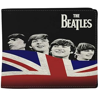 Rocksax The Beatles Let It Be Flag Bifold Portefeuille - Les Beatles, Paul McCartney, John Lennon, RIngo Starr, George Harrison