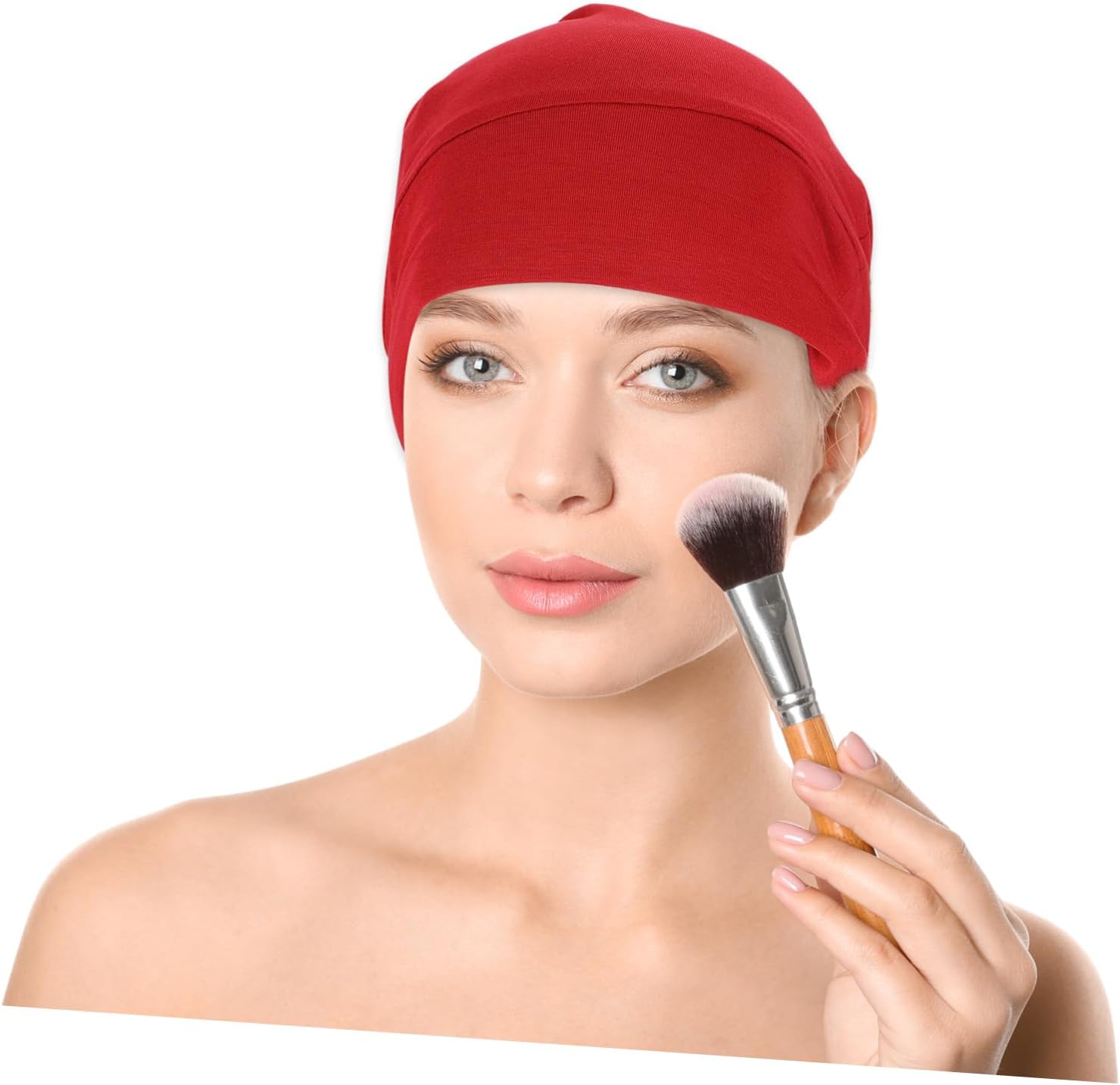 3pcs Satin Sleep Caps Windproof for Hair Simple Sweatbands Deep for Home Use and Comfortable Sleep