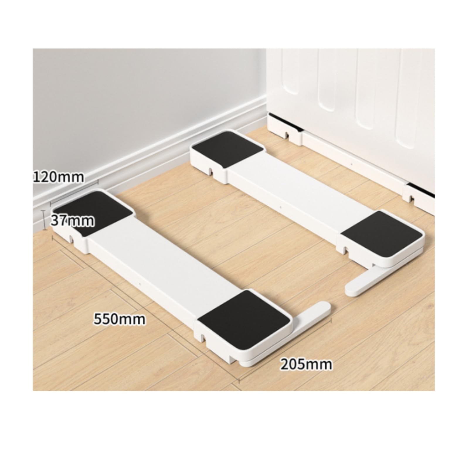 Milageto Base Móvil con Ruedas Extensible,