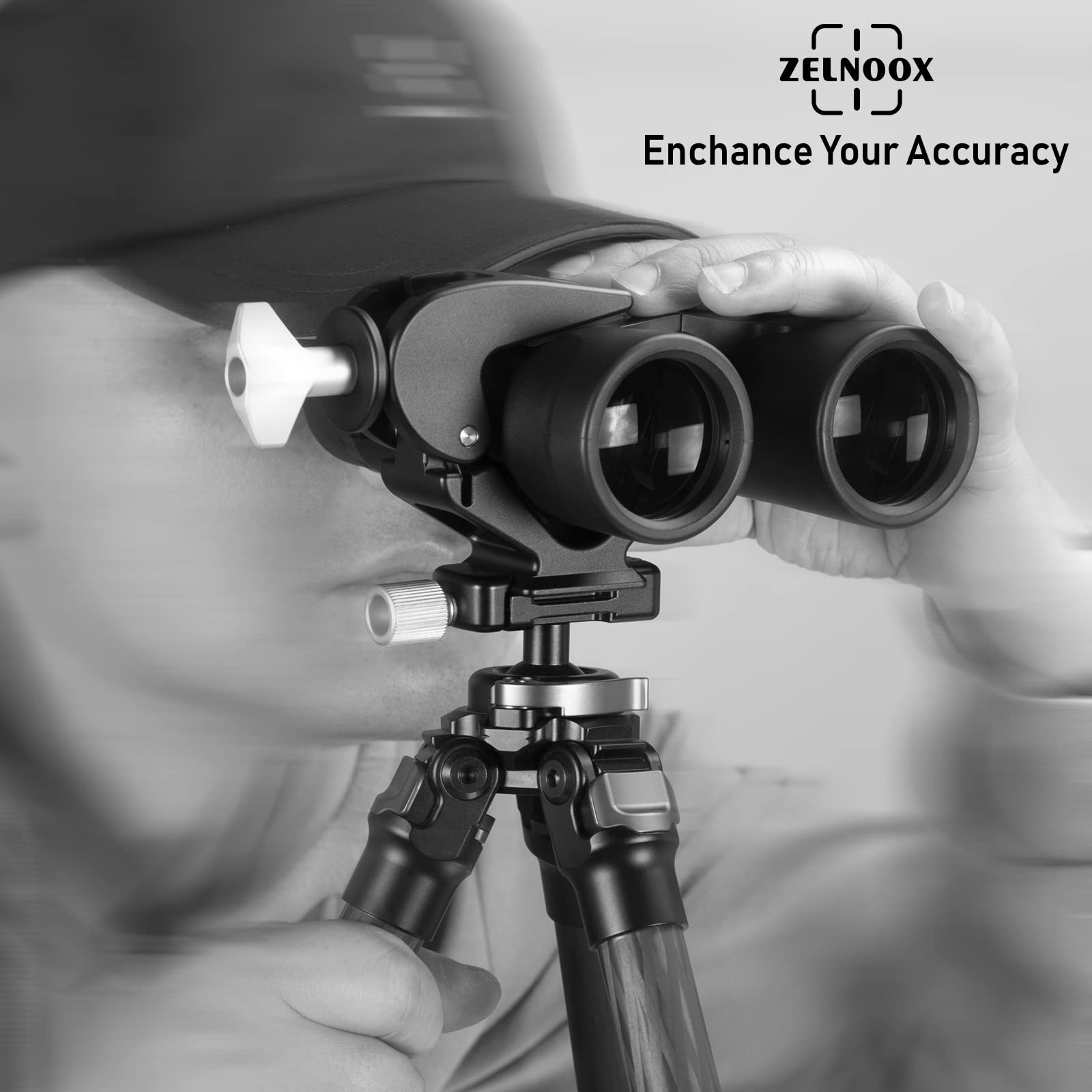 Binocular Tripod Mount Adapter,1/4" 3/8" Screw and ARCA Quick Release