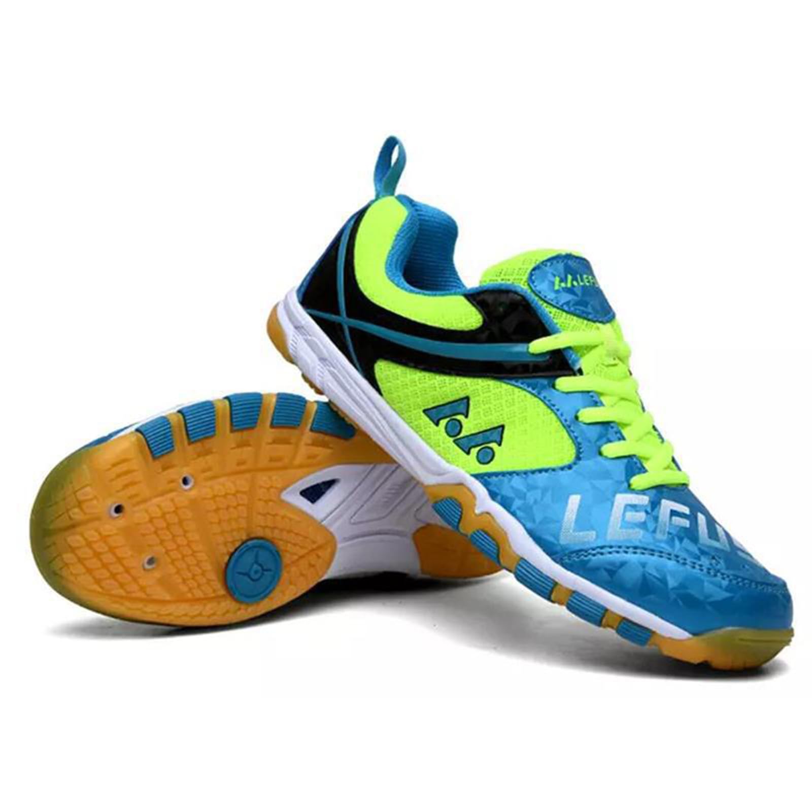 NGARY Männer Frauen Badminton Schuhe Mesh Tennis Squash Schuhe Turnschuhe für Hallenplätze für Tischtennis Pickleball Volleyball Racketball