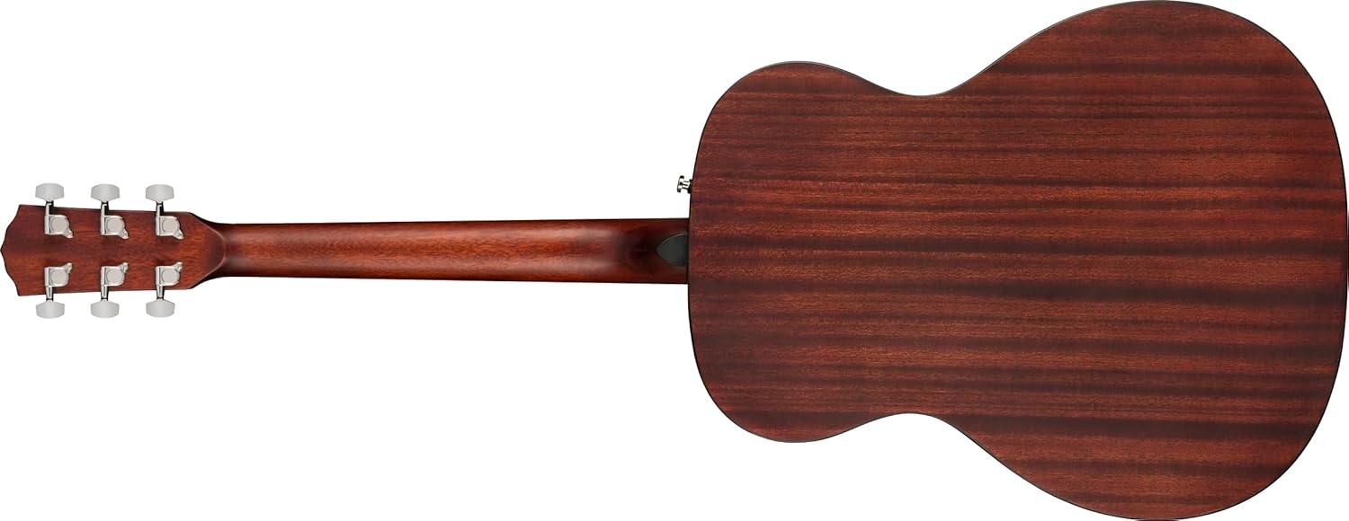 Fender CC-60S All-Mahogany Concert V2 Pack Acoustic Guitar, with 2-Year Warranty, Natural, with Gig Bag and Accessories
