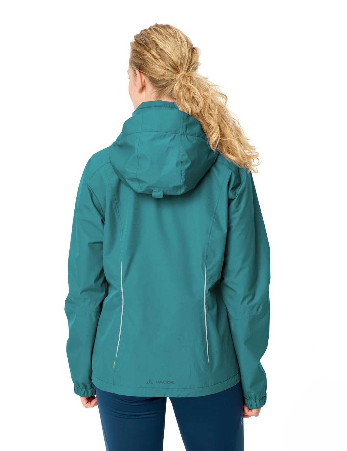 VAUDE Women's Escape Bike Light Jacket, damska kurtka przeciwdeszczowa, wodoszczelna, wiatroszczelna i oddychająca