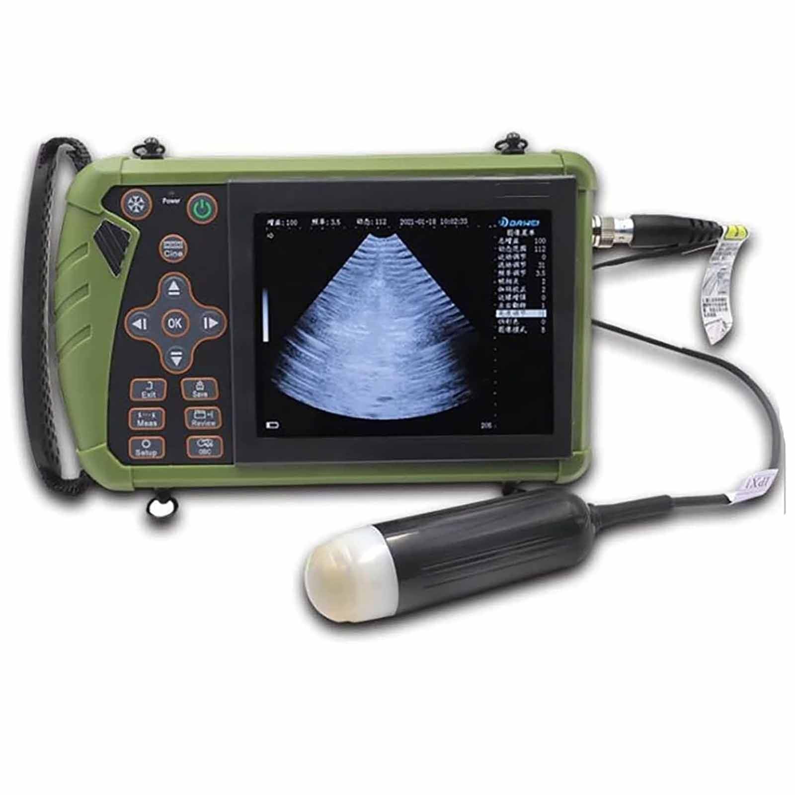 Premium PSD | Portable Veterinary Ultrasound Machine Grey