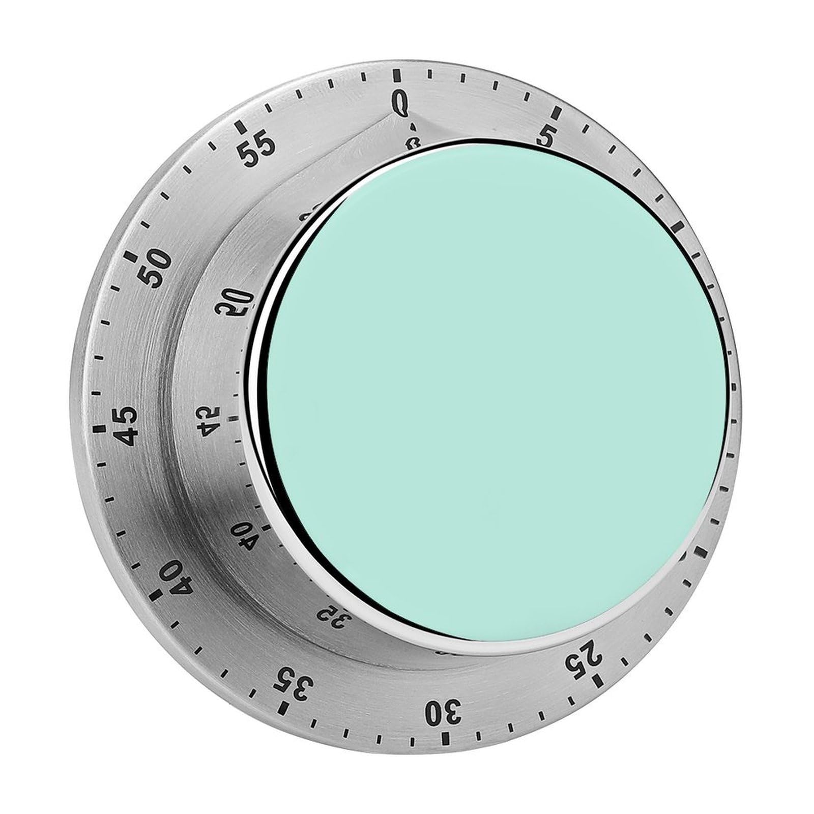 Mint Green Circular Rotating Timer, Suitable for Kitchen and Bedroom
