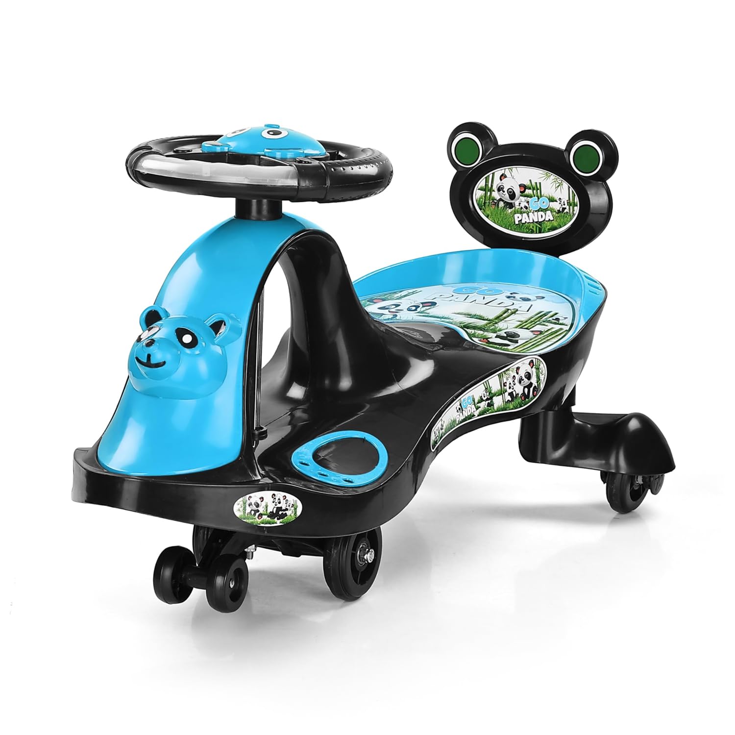 BabyGo Panda Swing Car Ride-On - Lights & Music! -12 BabyGo Panda Swing Car Ride-On - Lights & Music! -12