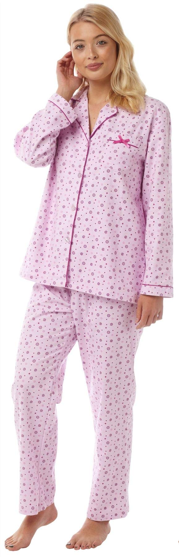 Undercover Women's Soft Pink Lady Olga Holly Pyjama Set 3037 24-26