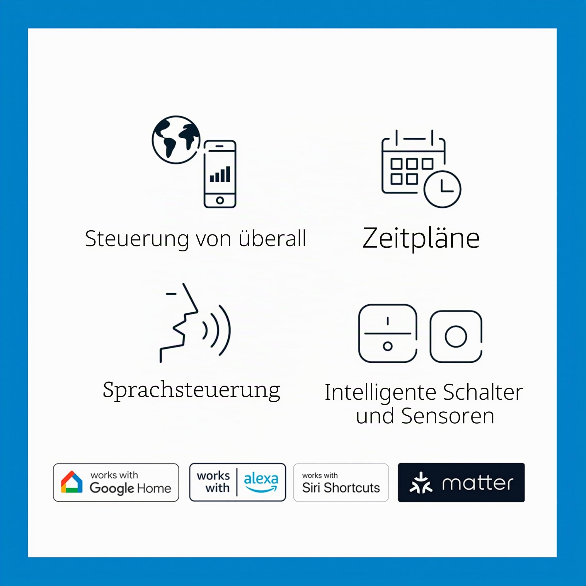 WiZ Vorteilspaket - GU10 - mit 6 Spots - 50W - 400lm - Warm bis Kaltweißes Licht - Smarte LED Beleuchtung - Funktioniert mit Apple HomeKit, Alexa und Google Home - Tunable White