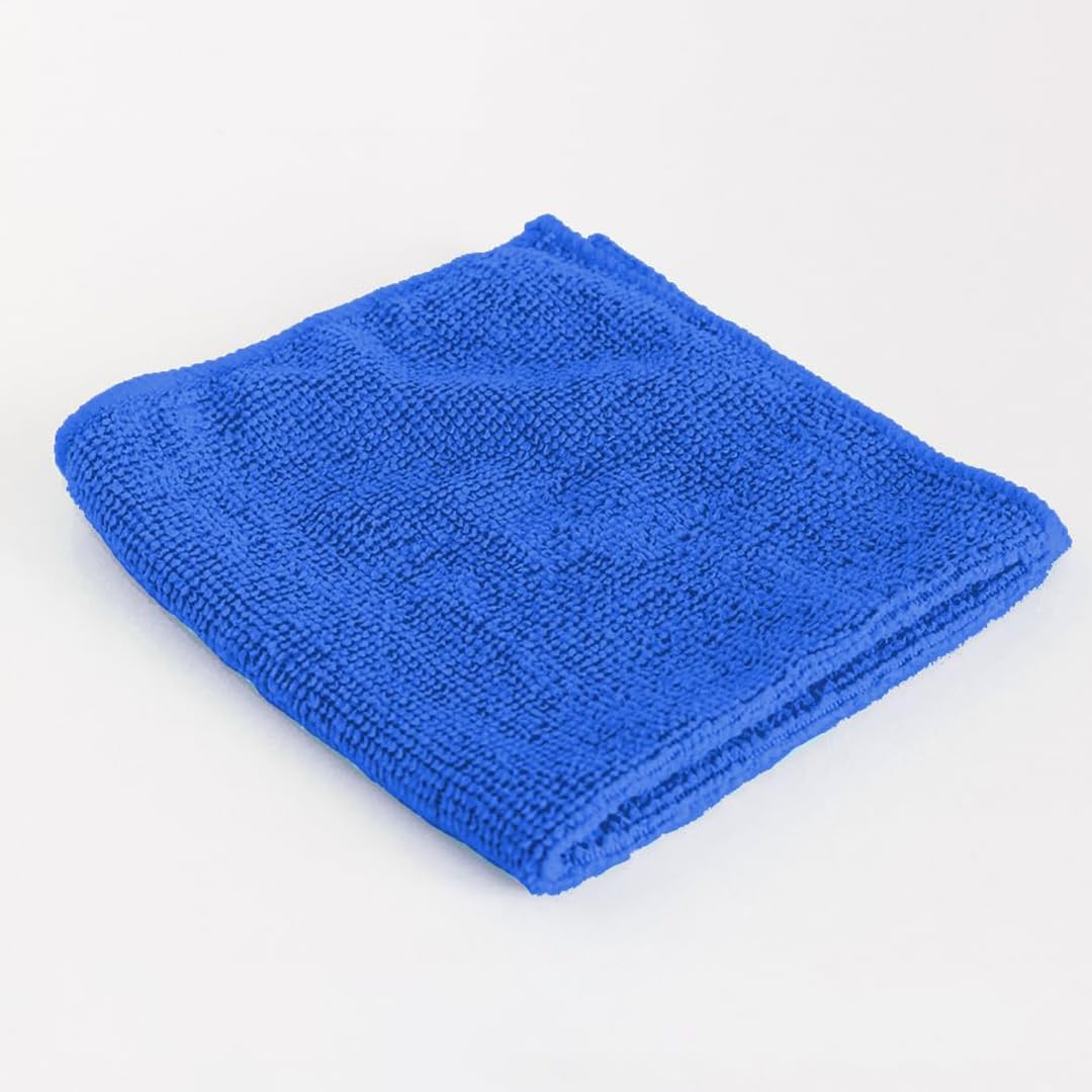 Kuber Industries Face Towel | Microfiber Hand Towel | Antibacterial Face Towel | Hair & Face Towel for Man | 400 GSM Towel | SHXS.. | Blue